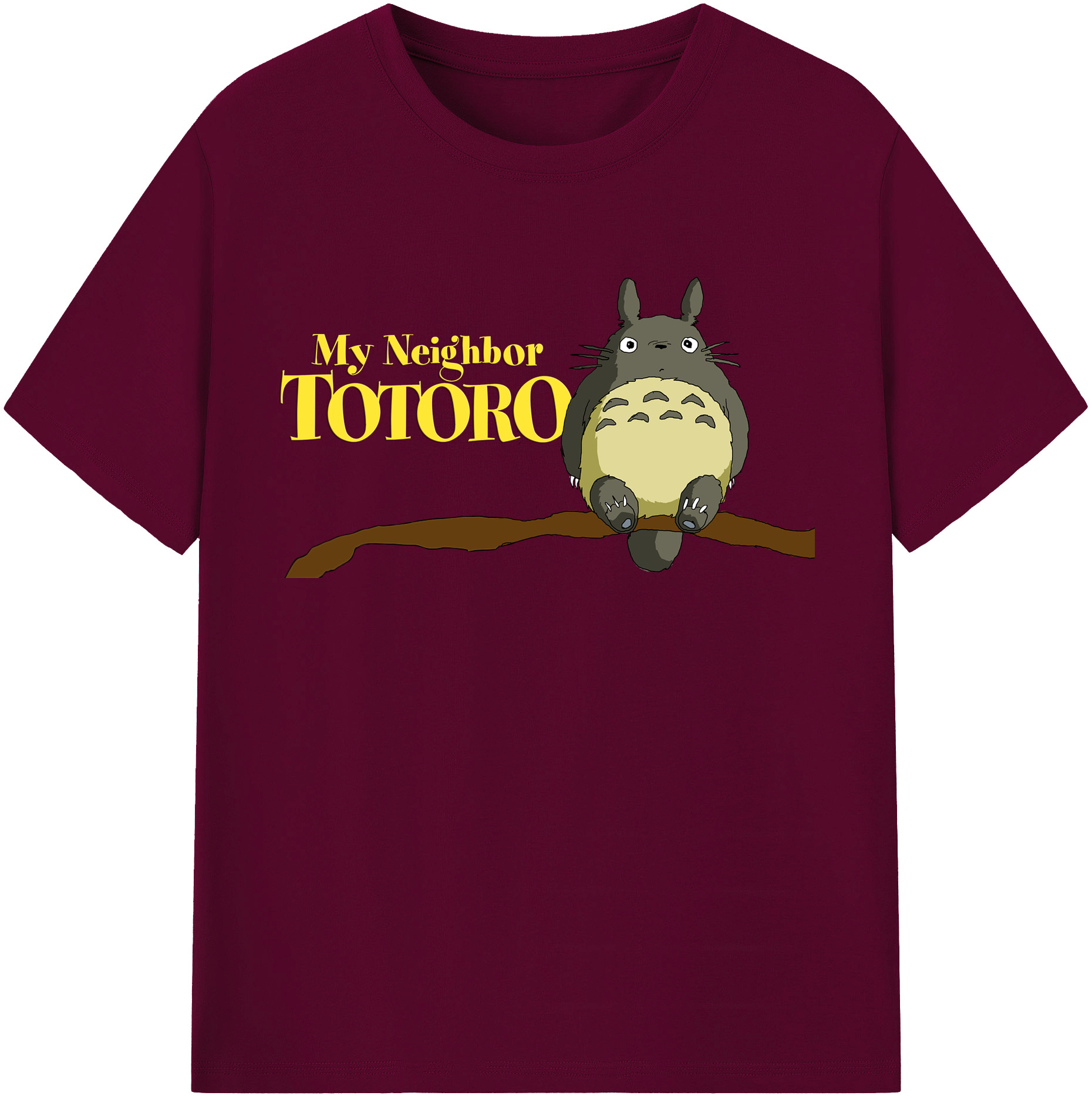 （画像用） となりのトトロ 草壁メイ 草壁サツキ My Neighbor Totoro Satsuki Kusakabe Mei Kusakabe レディースカジュアルプリントTシャツ（綿100％）